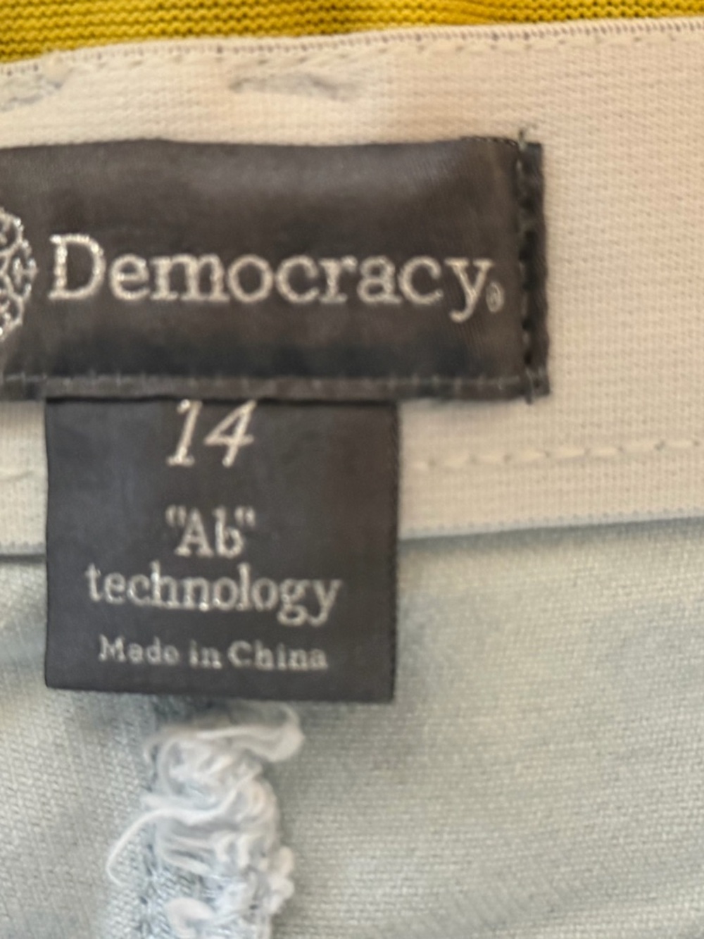 Light Blue Women's Jeans - Picture 3 of 3